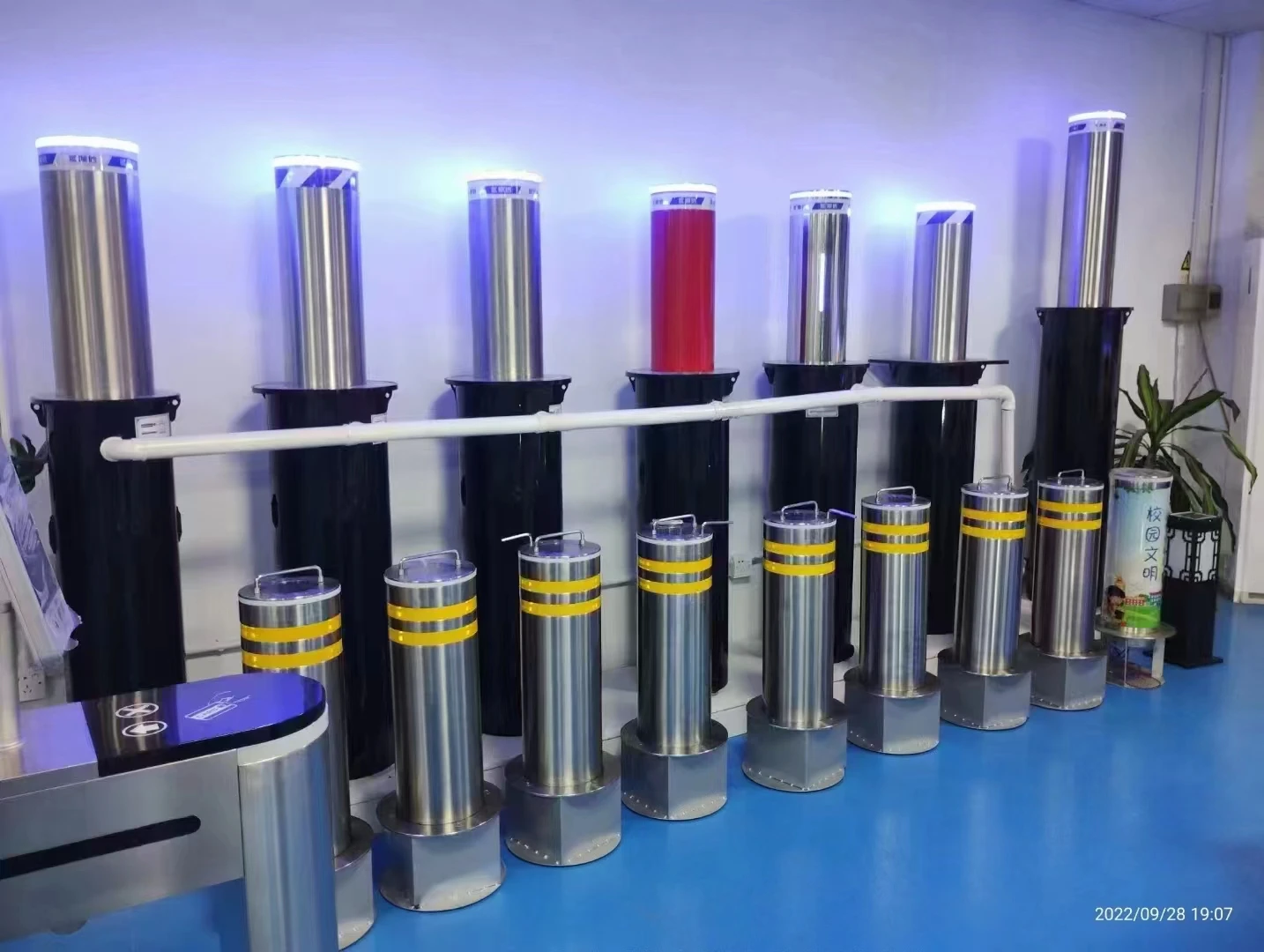 Security Road Blocker Automatic Retractable Hydraulic Driveway