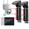 Kit de alarma de 3 barras negras D