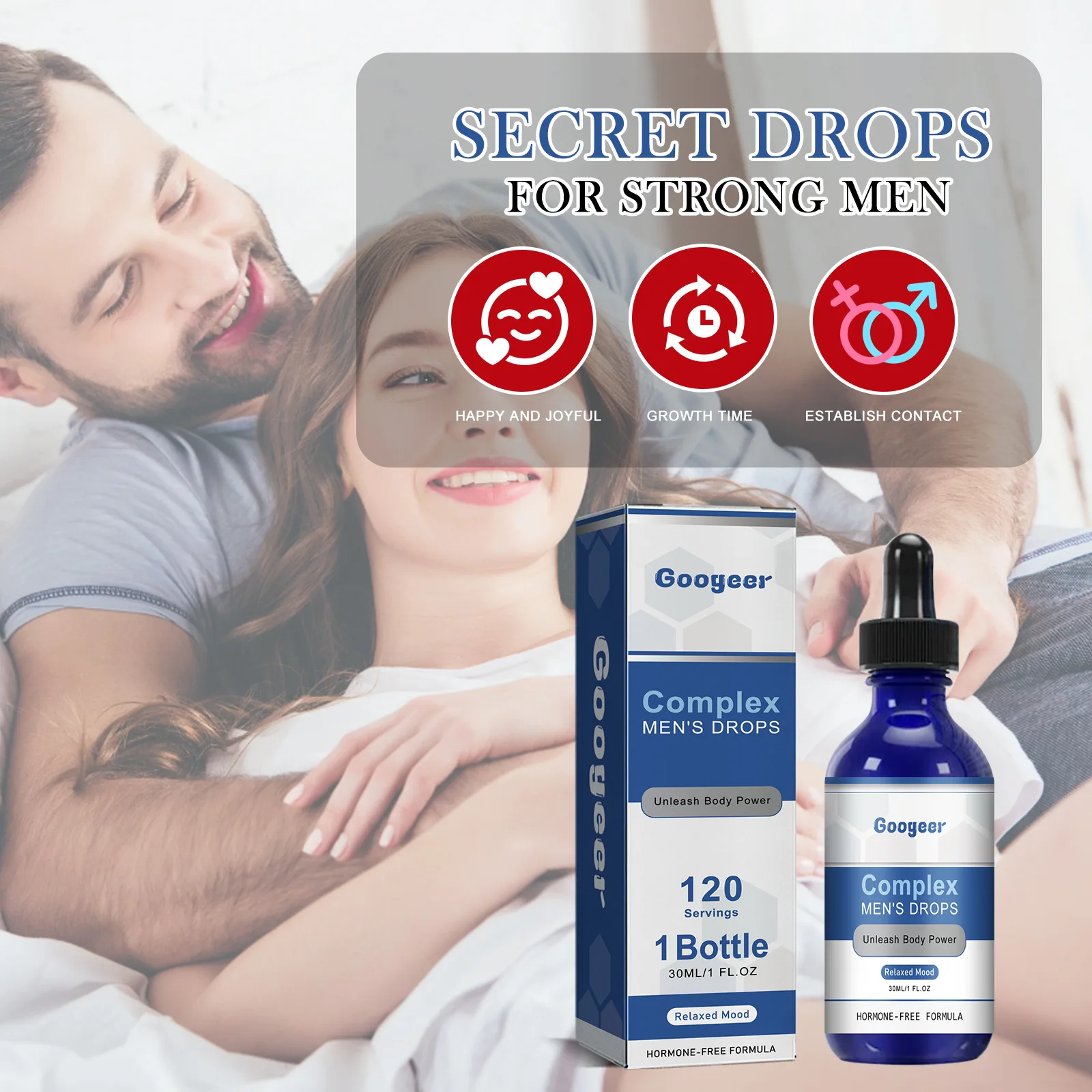 Googeer Complex Men's Drops - Male Enhancement Supplement for Men's ...