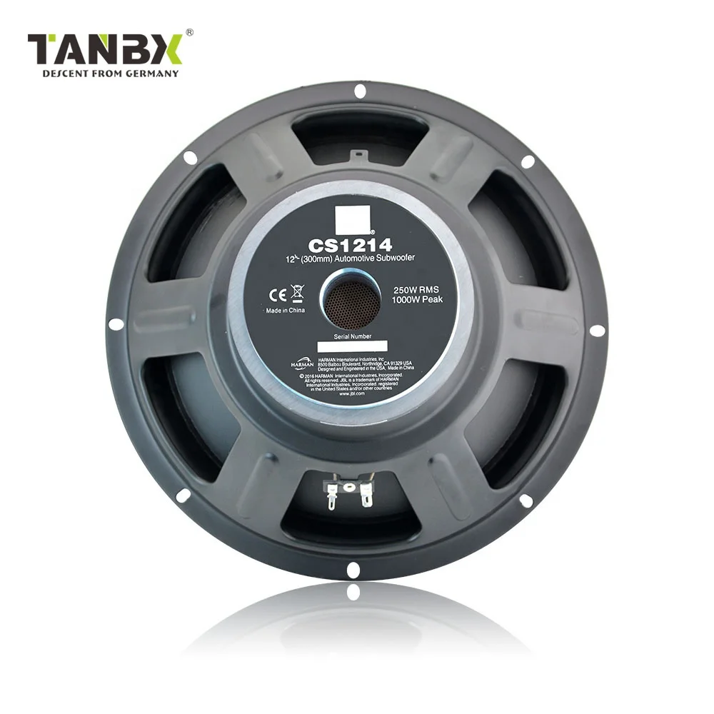 トヨタ用 12インチ CS1214 ダブルマグネットウーファー スピーカー 1000W