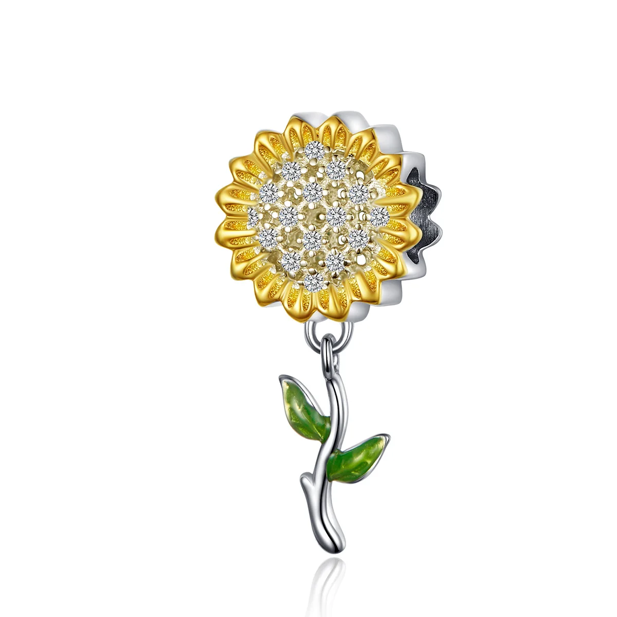 sunflower charms in bulk