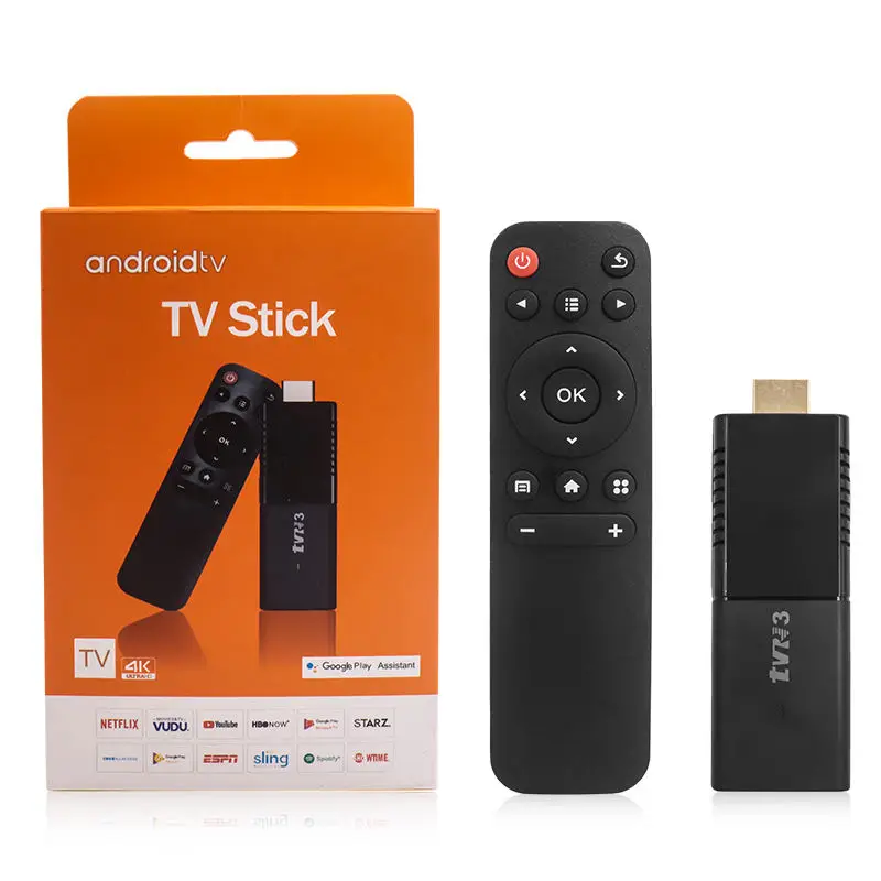 Customized 4k Android 11 Tv Stick With Large Memory Hd Bt Core 5 And ...