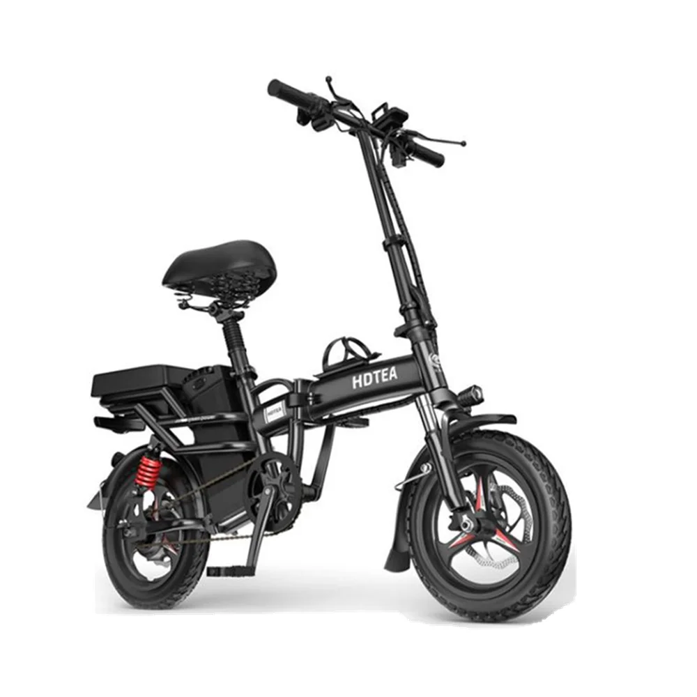 Cheap Best Price Aluminum Alloy 14" Mini E Bike 48v 250w Folding Ebike Easy To Carry Foldable