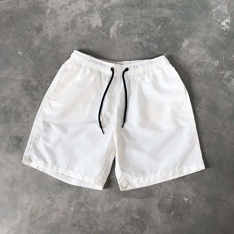 Top Apparel Quick Dry Breathable Men Shorts Summer Various Color Beach Wear Custom Embroidery Trunk Men's Swim Shorts755_voghion.com