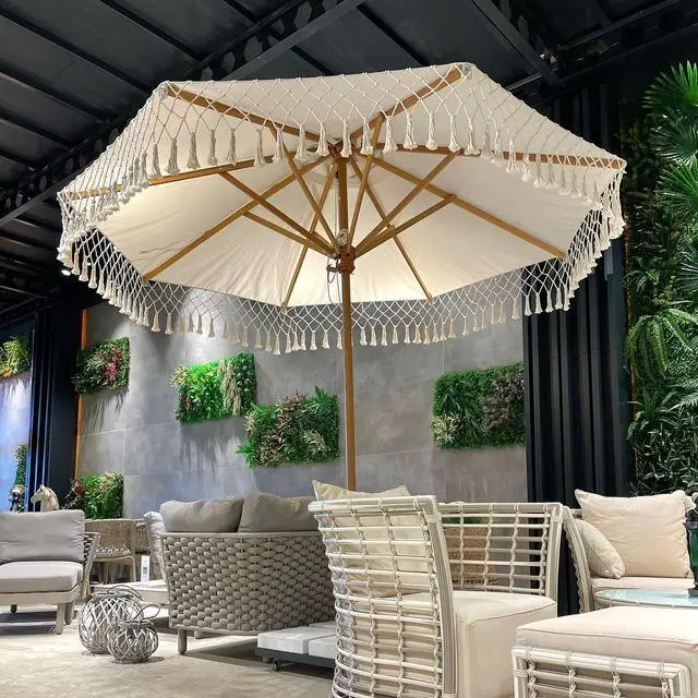 cheap patio umbrella sets Amazon.com: SERWALL 6 Pieces Outdoor Patio Bar Set with 9ft Umbrella,  Outdoor HDPE Barstool and Table Furniture Set with Patio Umbrella, Gray :  Patio, Lawn & Garden