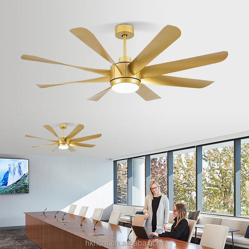 Wholesale Price 60inch Ceiling Fan With Light ABS Blades Modern Design For Commercial Use for Bedroom/Living