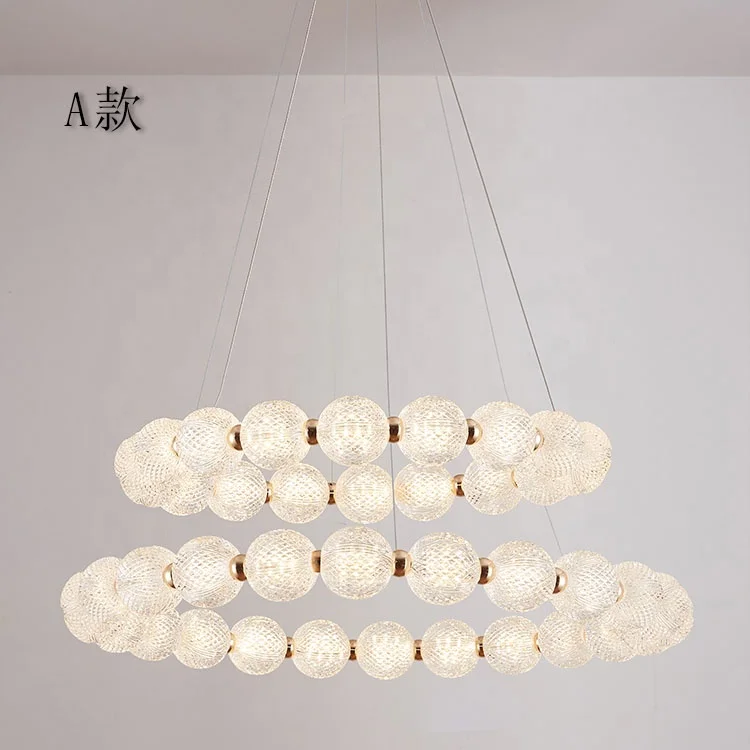 New design French gold color pendant lamp for dining room ETL891298