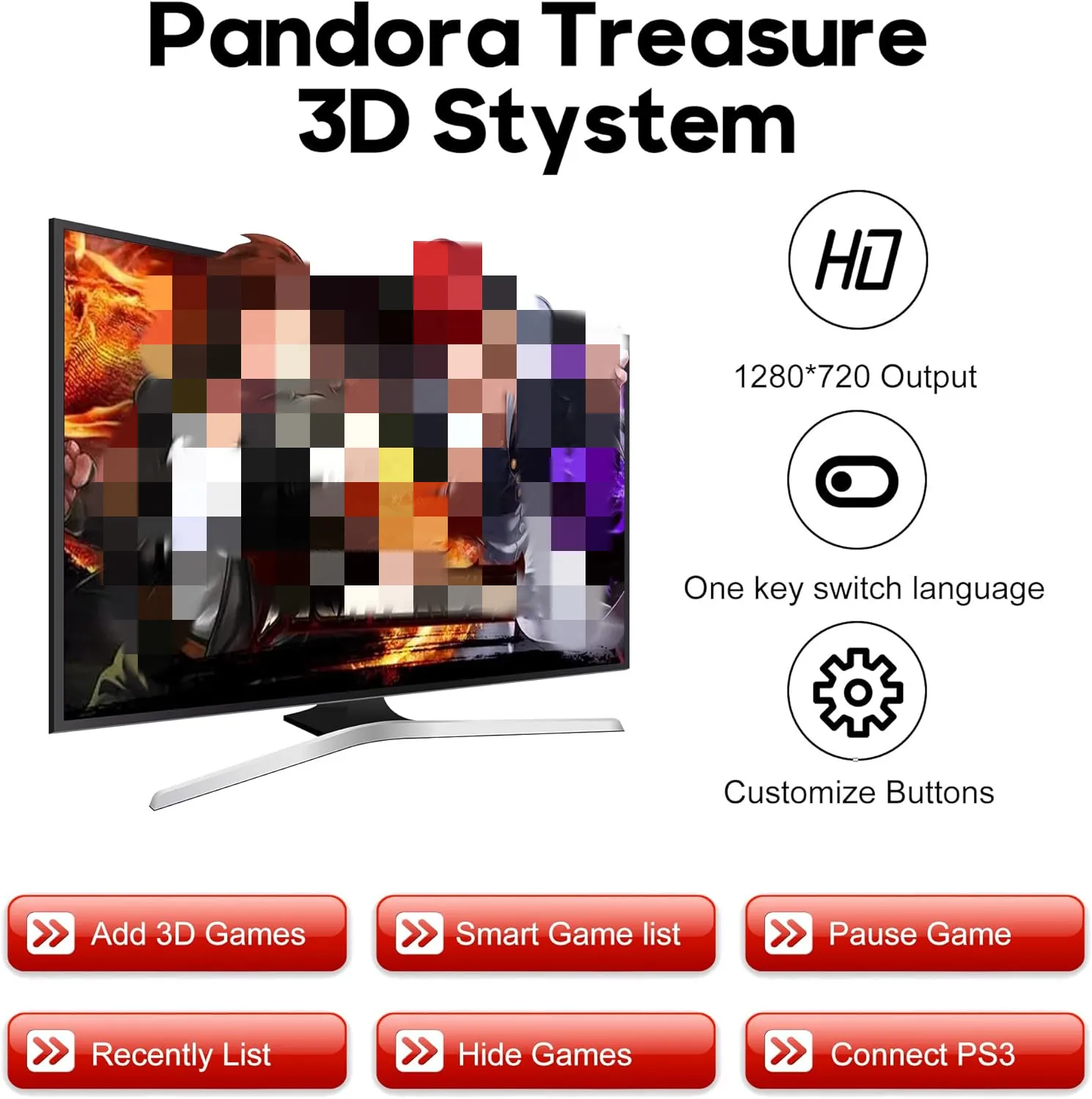Pandora's Box Arcade Machine | 29800-in-1 Retro Game Console