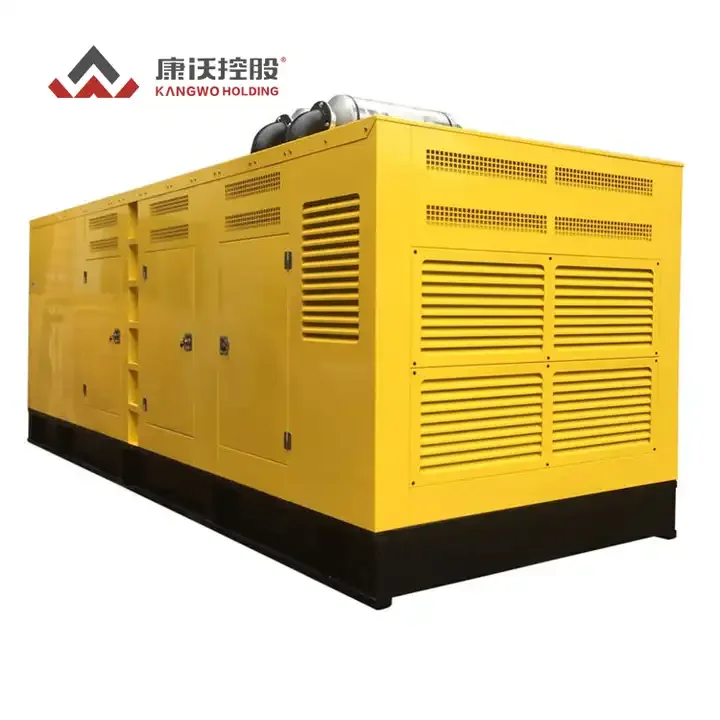 Factory 150kw 200kw 50/60HZ Water Cooling Biogas Natural Gas Genset For Sale