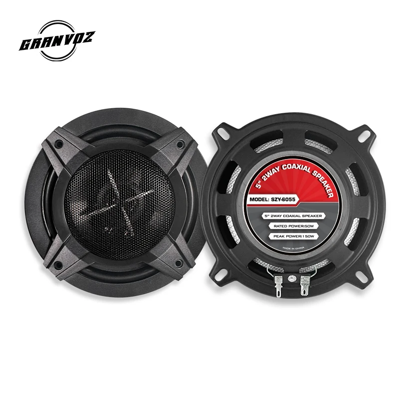 High-quality Mid-range Speaker Powerful 2-ways Coaxial Car Speaker 5 Inch Full-range Car Speaker System