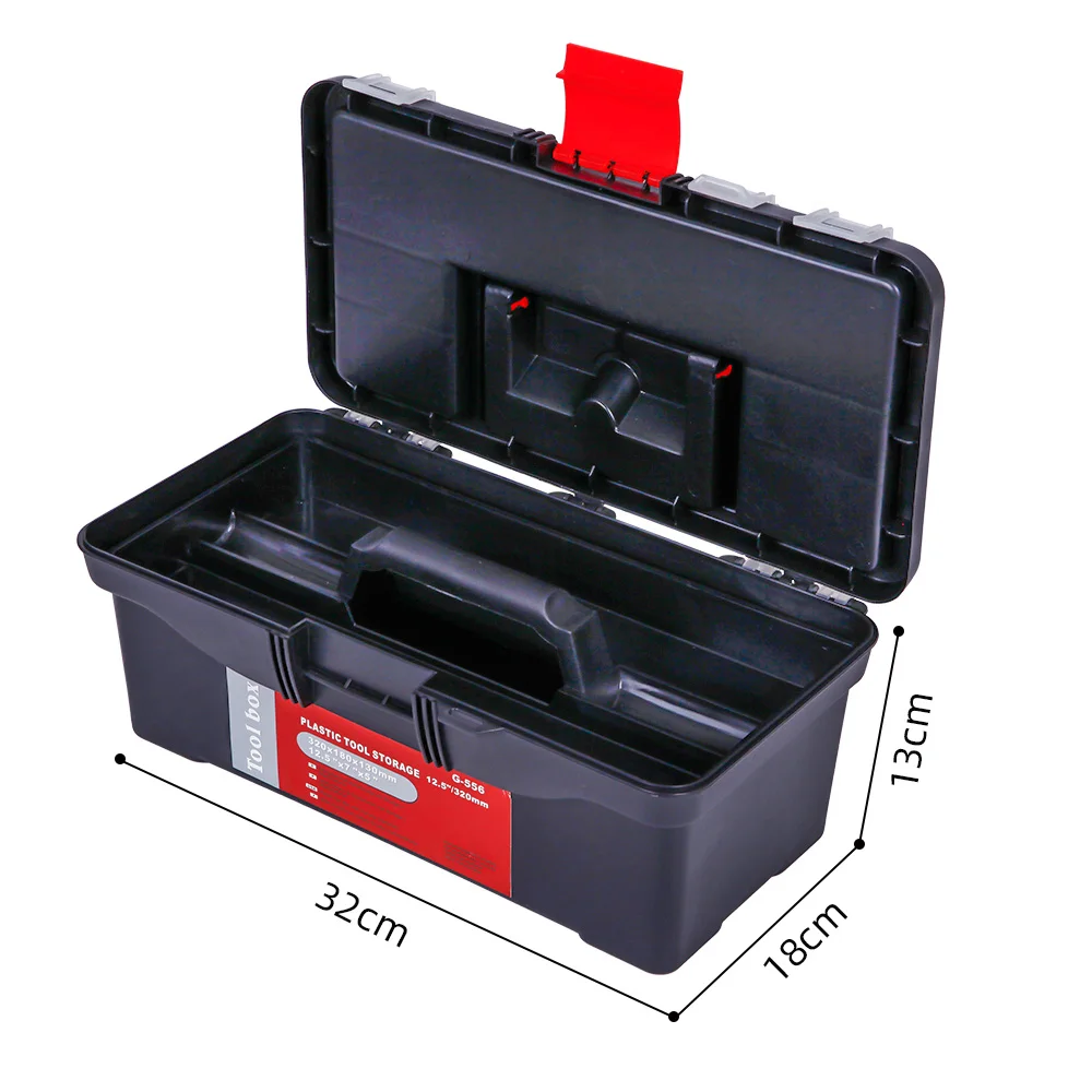 Sinoart Portable Tool Box With Removable Tray Art & Craft Organizer