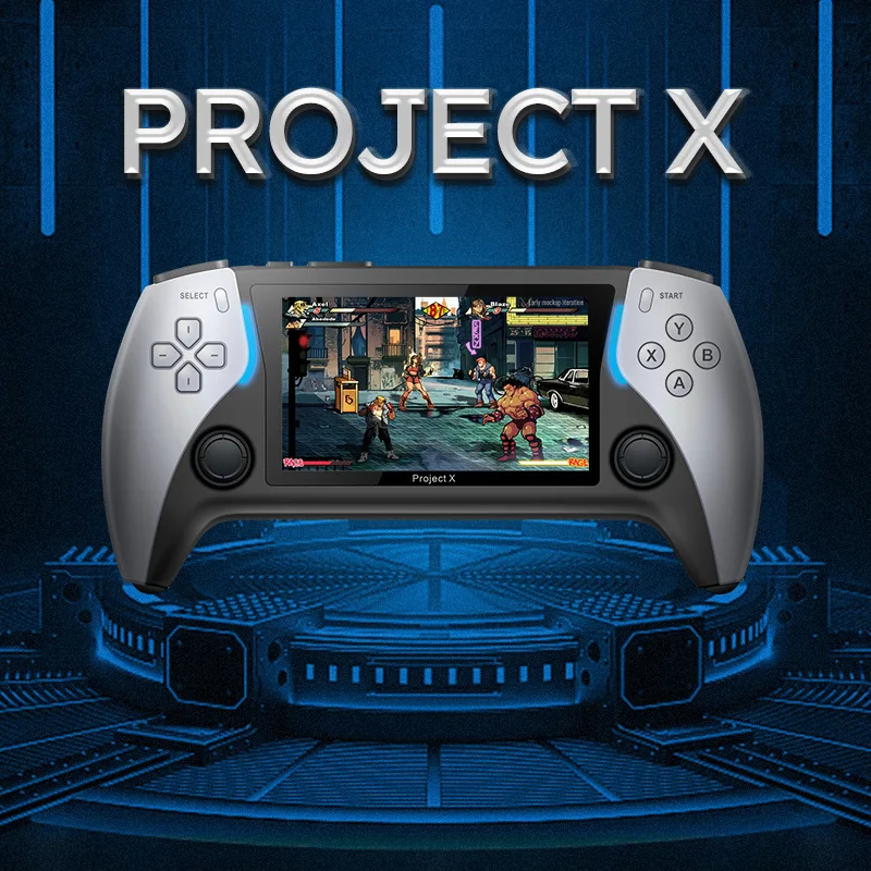 Source Manufacturer ProjectX Por Table Game Console Retro Arcade Handheld Large HD 4.3 Inch IPS Wi-Fi Communication Similar PSP