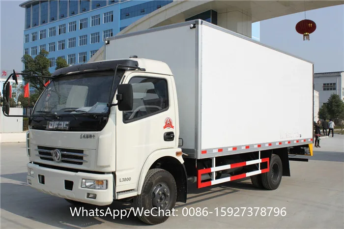 8 Ton Cargo Box Trucks Delivery Truck Van With Ac - Buy Delivery Truck ...