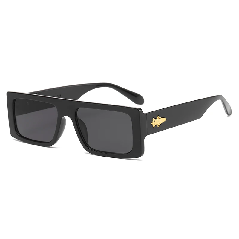 Fashion Vintage Retro Oversized Custom Cheap Square Big Frame Sunglasses for Women Men