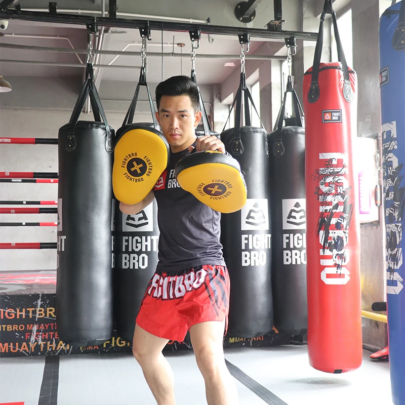 MMA Training Target Pads Contoured Focus Mitts  Duron Microfiber Boxing Focus Mitts
