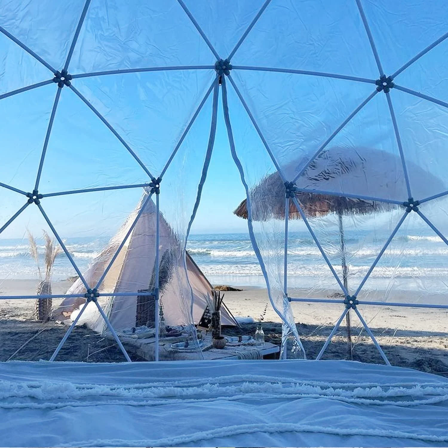 安い Pvcカバー付き12ftバブルテントガーデンドームテント Buy Outdoor Dome Tent,Bubble Tent,Garden  Dome Glamping Tent Product