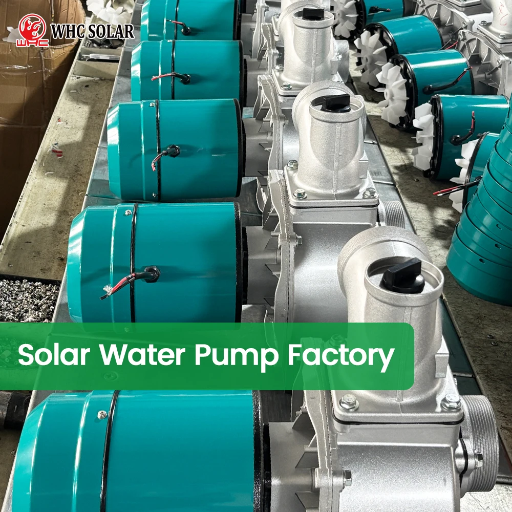 WHC 1hp 2hp 3hp Surface Solar Water Pumping Hot Sales Solar Surface Water Pump for Agriculture Pompe Solaire