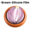 Pellicola in silicone marrone