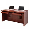 Escritorio K de 1.6 metros con doble altura ajustable.