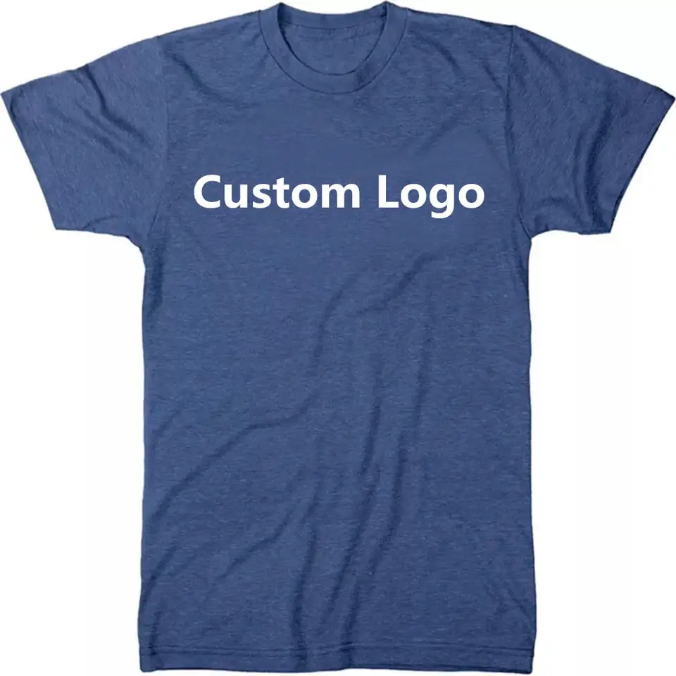 Custom Tri Blend Tshirt Blank Soft 50 Polyester 25 Cotton 25 Rayon Oem