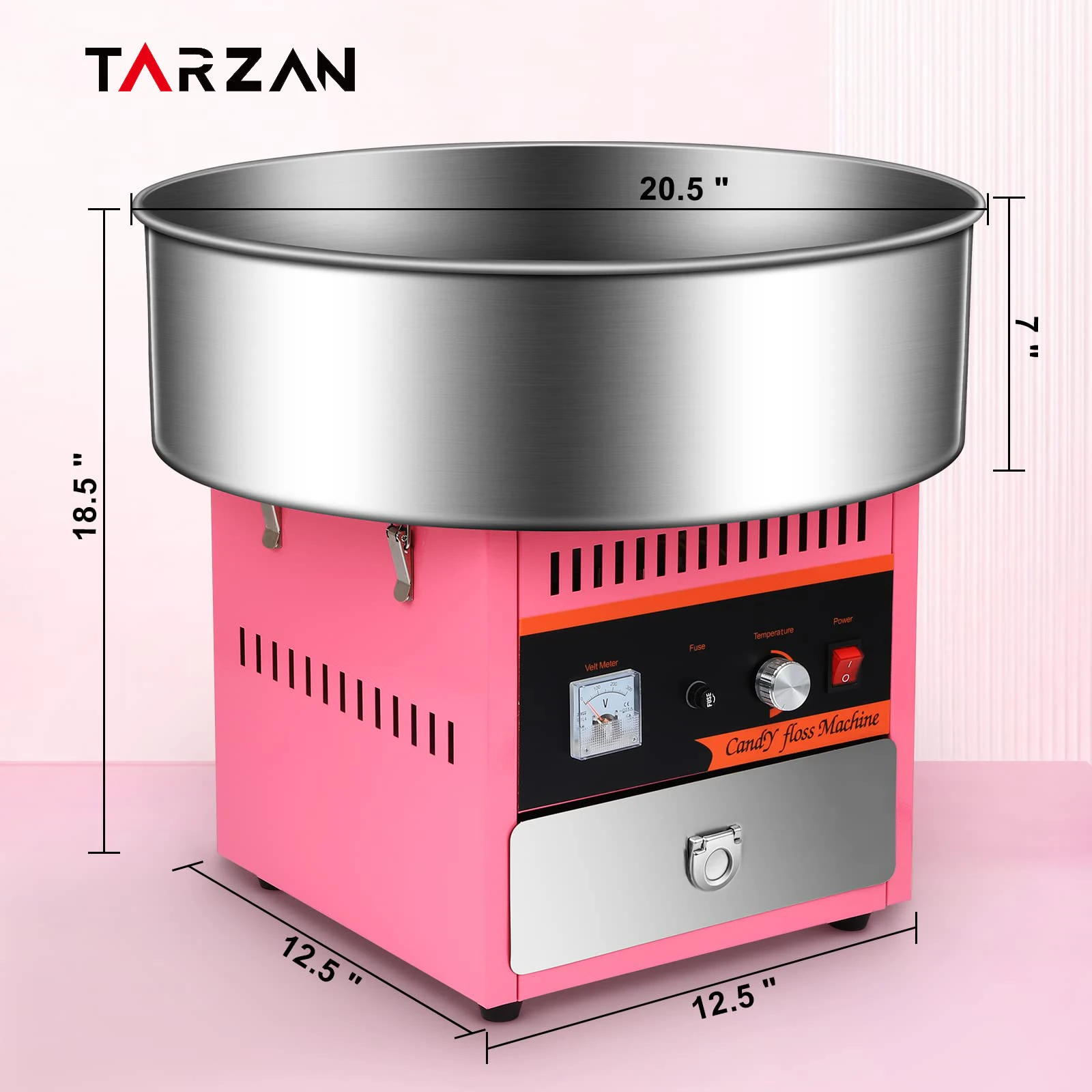 Wholesale Price Commercial Use Gas Cotton Candy Maker Automatic Cotton Candy Vending Machine supplier