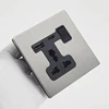 Switched 3 pin universal socket with A+TYPE C port