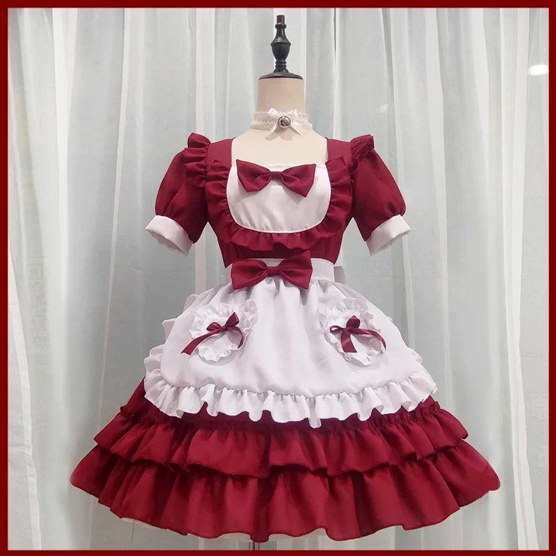 pink french maid dress Women Naught French Maid Dress Costume
