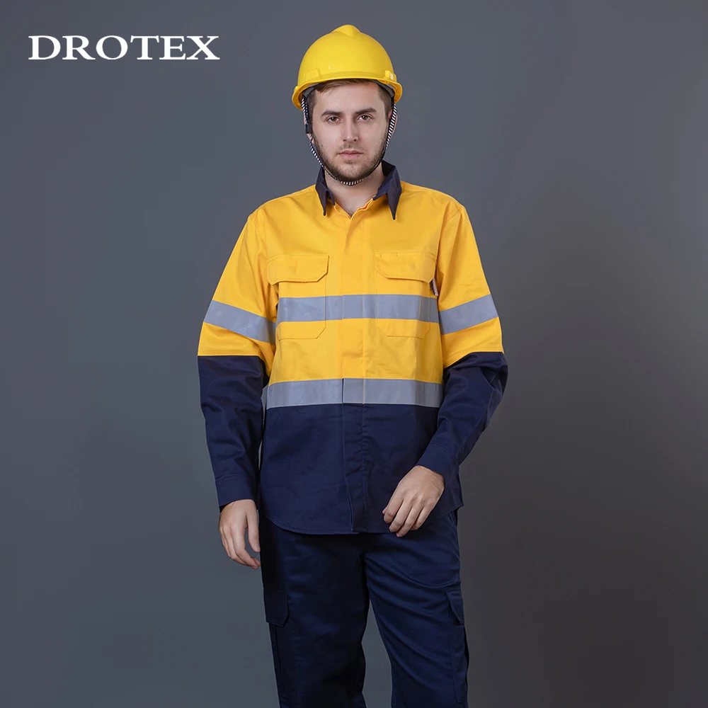 Cheap Mining Safety Wearing Work Clothes Cotton Ropa Frc Para Trabajar