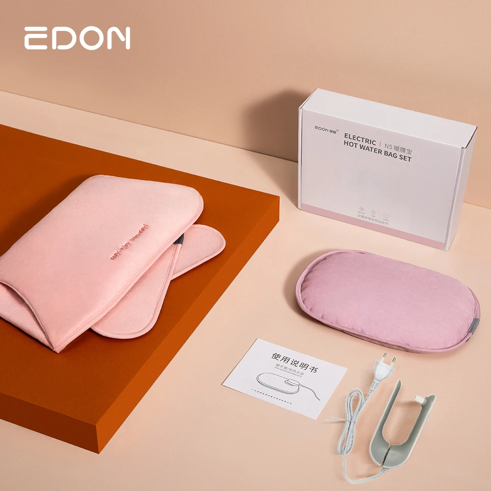 Custom Electric Velvet Hot Water Bag Bottle Packaging Box Hot Hands Warmers for Baby Children