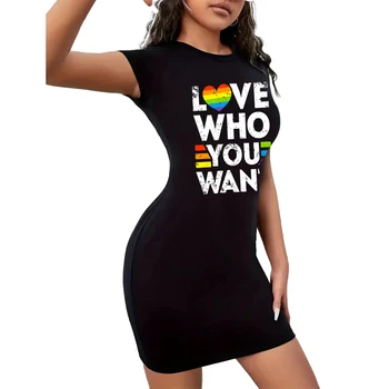 Wholesale offer Ladies Vintage T-shirt Wrap Hip Skirt Beach Vacation Ladies Casual custom printed Club party dress
