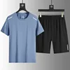 Misty Blue T-Shirts+Shorts