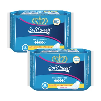 Fast Absorption Anti Leakage Sanitary Napkin  Dry Surface  ultra Thin Disposable