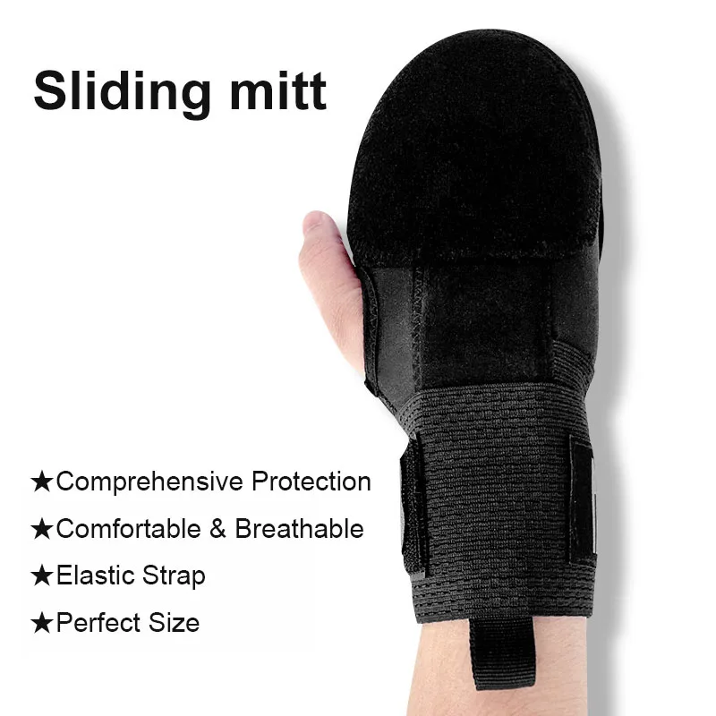 Wholesale Hands Protector Softball Sliding Glove Mitt Baseball Hand Guard Custom Sliding Mitt