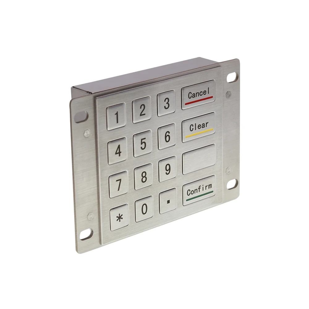 Управление доступом 16 клавиш компактная промышленная клавиатура для различных применений терминалов