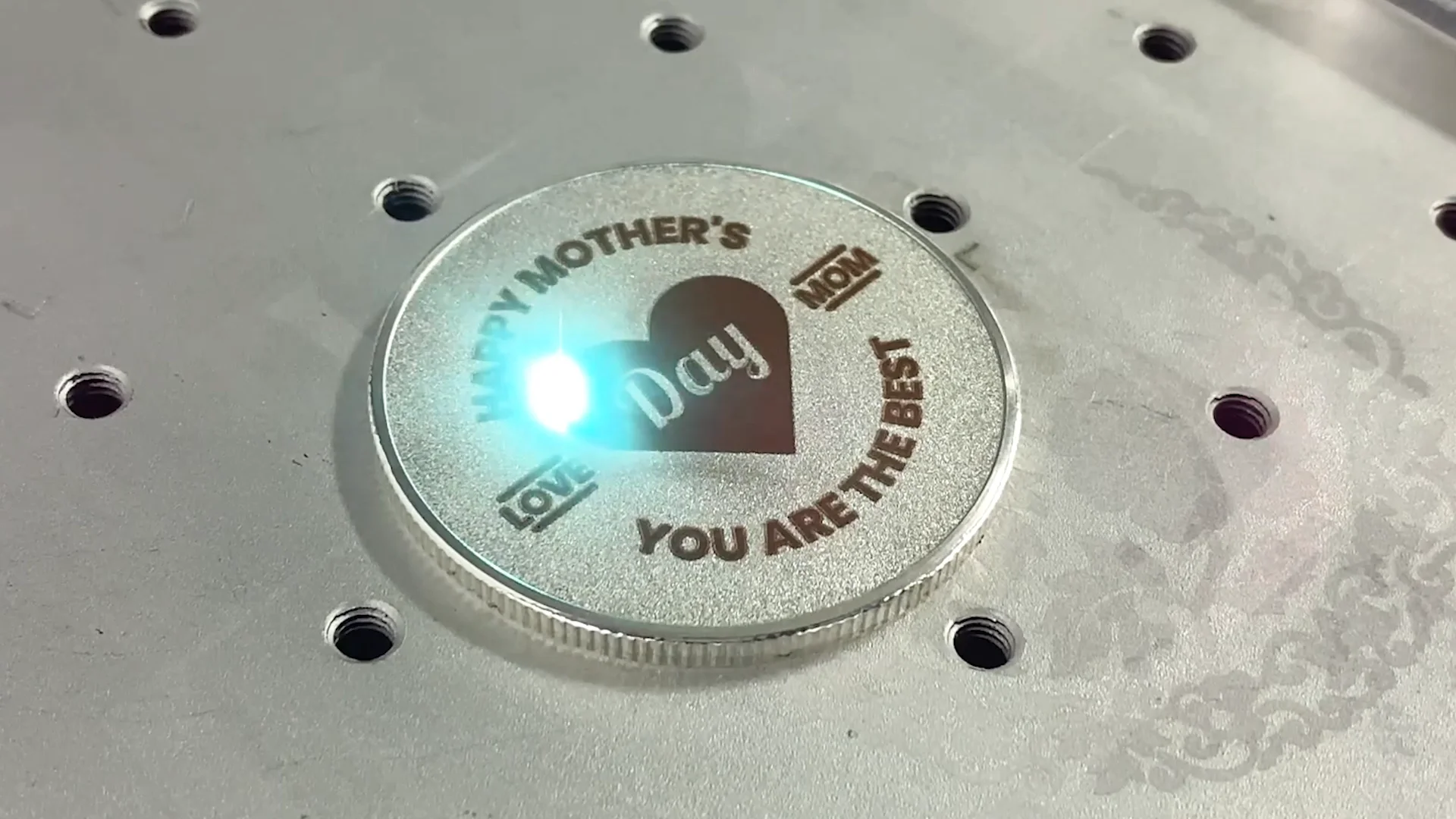 20w 30w 50w Marking Laser Metal Credit Card Laser Engraving Machine