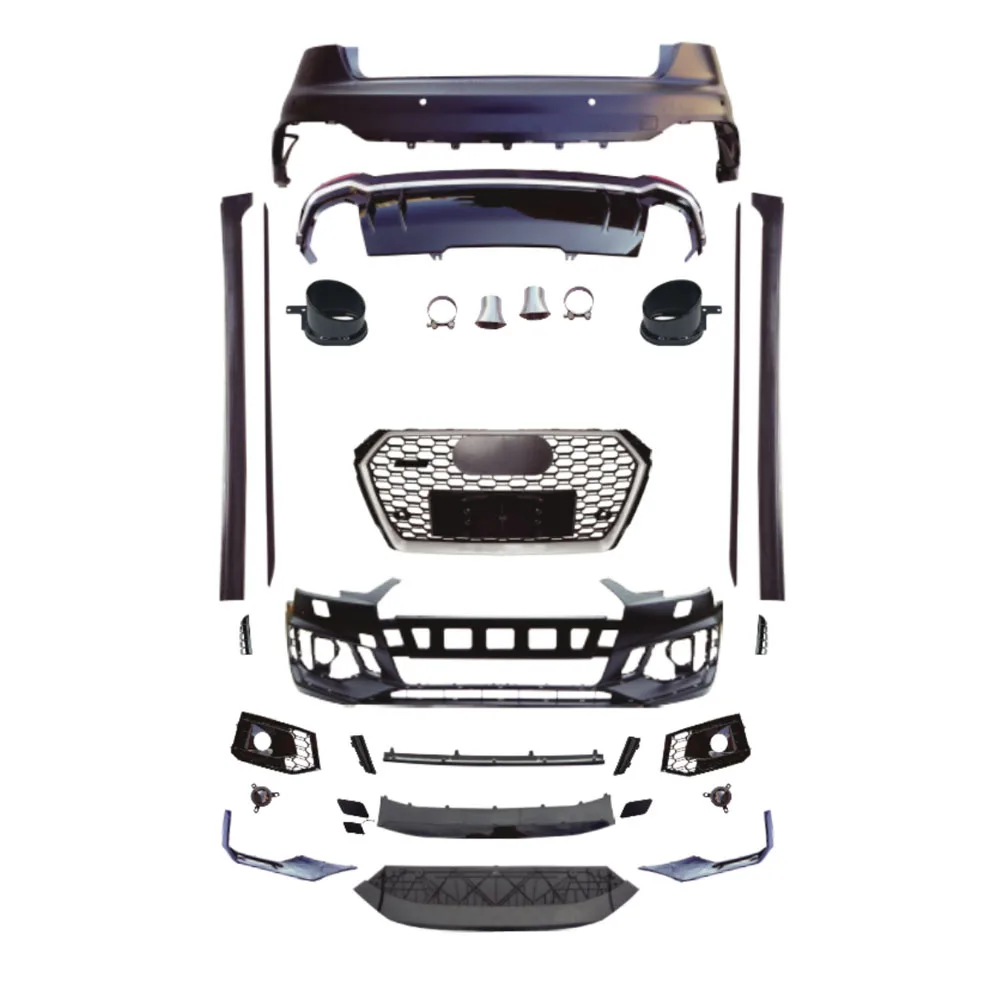 KEBEL Premium Car Body Kits za Audi A4 2017-2019 Nadogradnja na RS4 2017-2019 Direktna zamjena Auto Body dijelovi