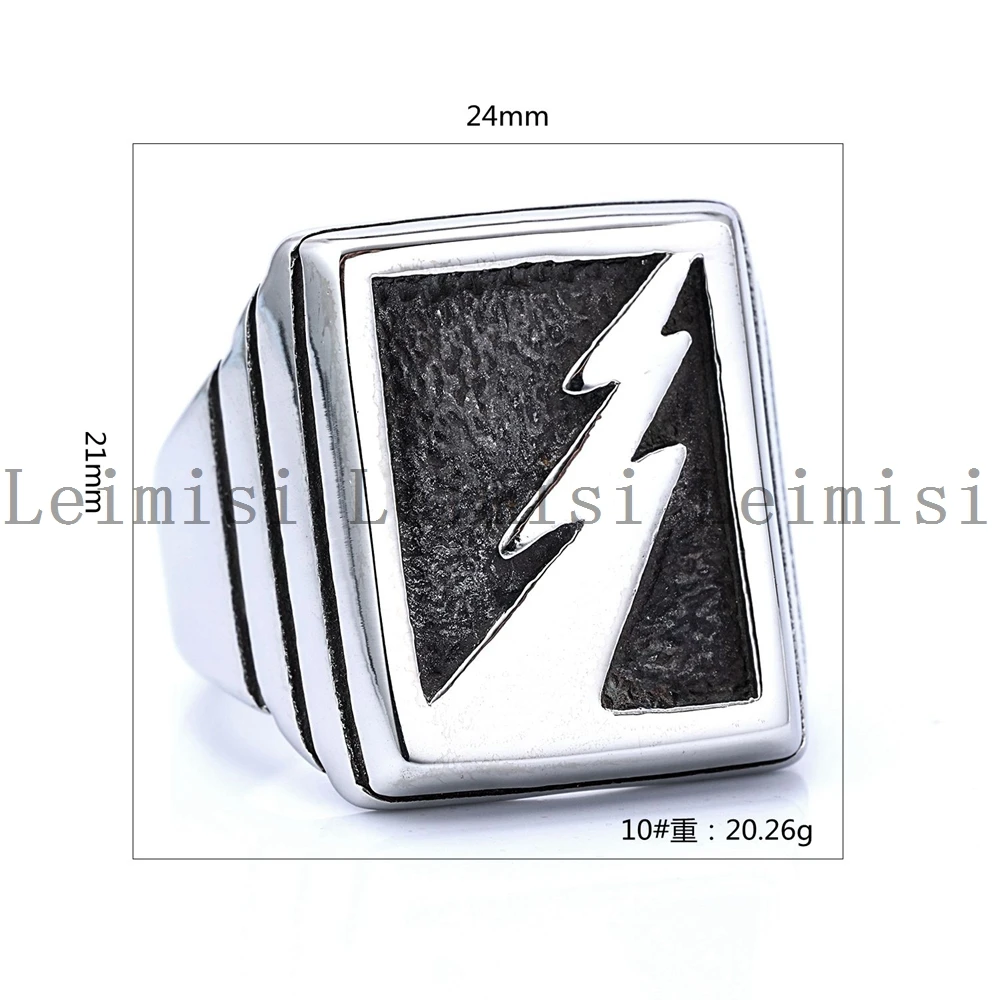 18K Gold Plated Thunder Lightning Ring - Leimisi Jewelry 【RAOING