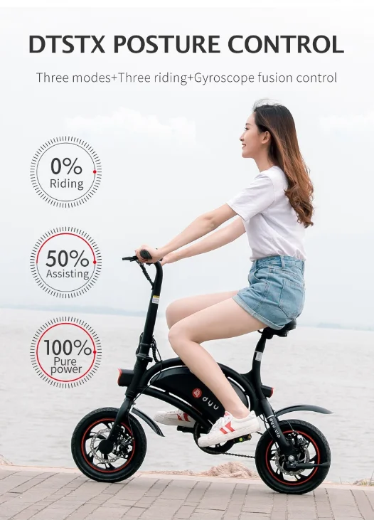 Ultimate Well-priced Hot-selling Foldable and Portable All Scenario D2F Patter Electric Bicycle
