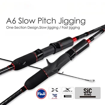 Wuji A6 Single Slow Shaking Iron Rod Fishing Rod Boat Fishing Carbon Rod 148g Hard Slow & Fast Jigging Gear – Metal Jig – view 3