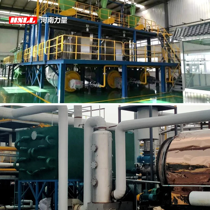 Automatic 5-30 Ton Pyrolyzer Full Converting Waste Tires to Fuel Oil Vacuum Plastic  Continuous Pyrolysis Equipment
