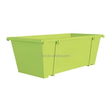 All-Size Steel Metal Hook Lift Bin for Waste Management Recycling Skip Container with Stylish Design Waste Treatment Machinery