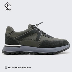 LANCI Wholesale Shoe Manufacturers Leather Sneaker Factory Custom Logo Shoes Men Custom Logo Sports Sneakers Premium Brand
