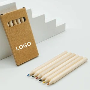 Wholesale Custom Packaging Mini Multi-Colored Pencils Set Professional Artists Sketching & School Drawing Tool