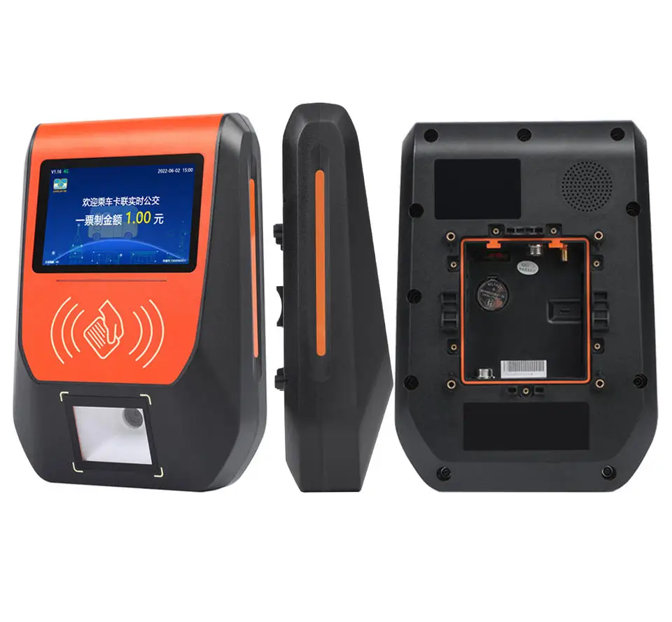 Transportation Public Bus Ticket System QR Code Smart Mobile Card Ticketing Machine Android Bus Card Payment Validator NFC
