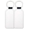 porte-clés en forme de bouteille double face blanc