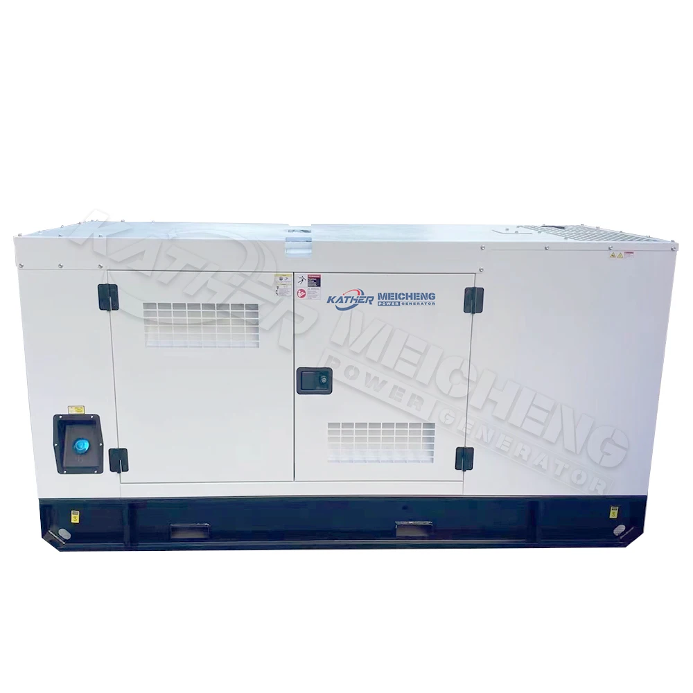 Silent Diesel Generator Electric Genset Alternator Power20kw 25kw 30kw 50kw 100kw 200kva 500kva 1000kva 1500kva Low Noise Canopy