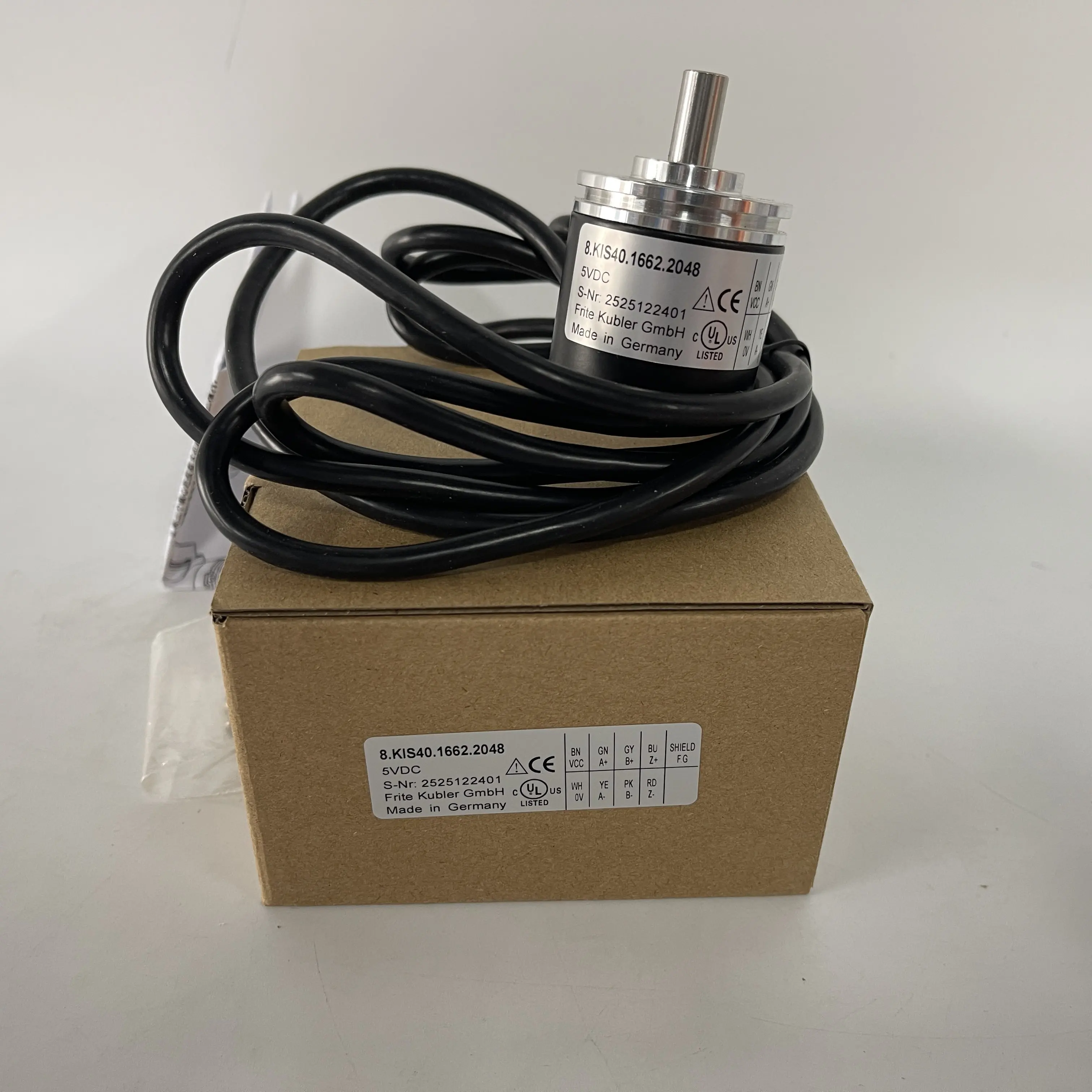Kubler Incremental Rotary Encoder 8.KIS40.1662.2048
