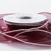 Pearl Fish Tail Yarn, Maroon Color (4cm*5 Yards);