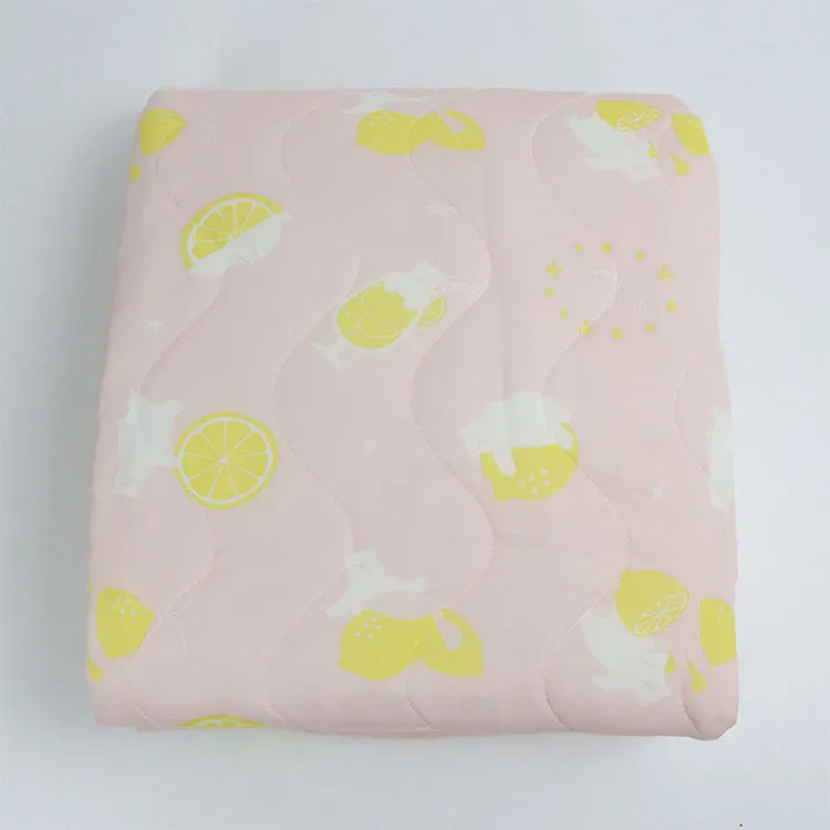 Оптовая продажа, индивидуальный цвет, стеганый водонепроницаемый чехол для матраса, защита матраса, четыре угла, с поясом