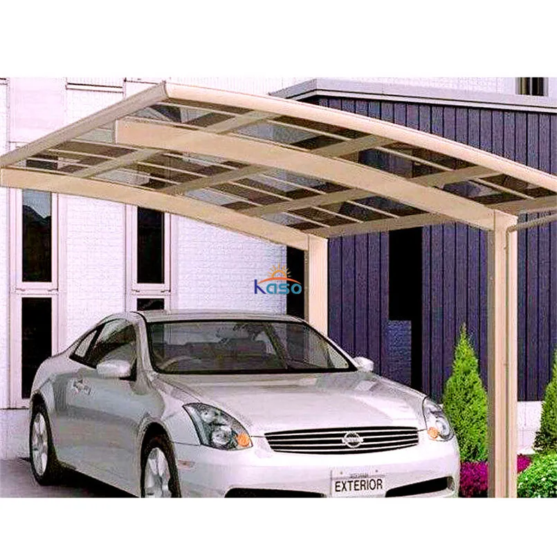 Pologne Kit Prefabricated Carports Metal Replacement Parts Double Products Snow Load Carport Roofing Material